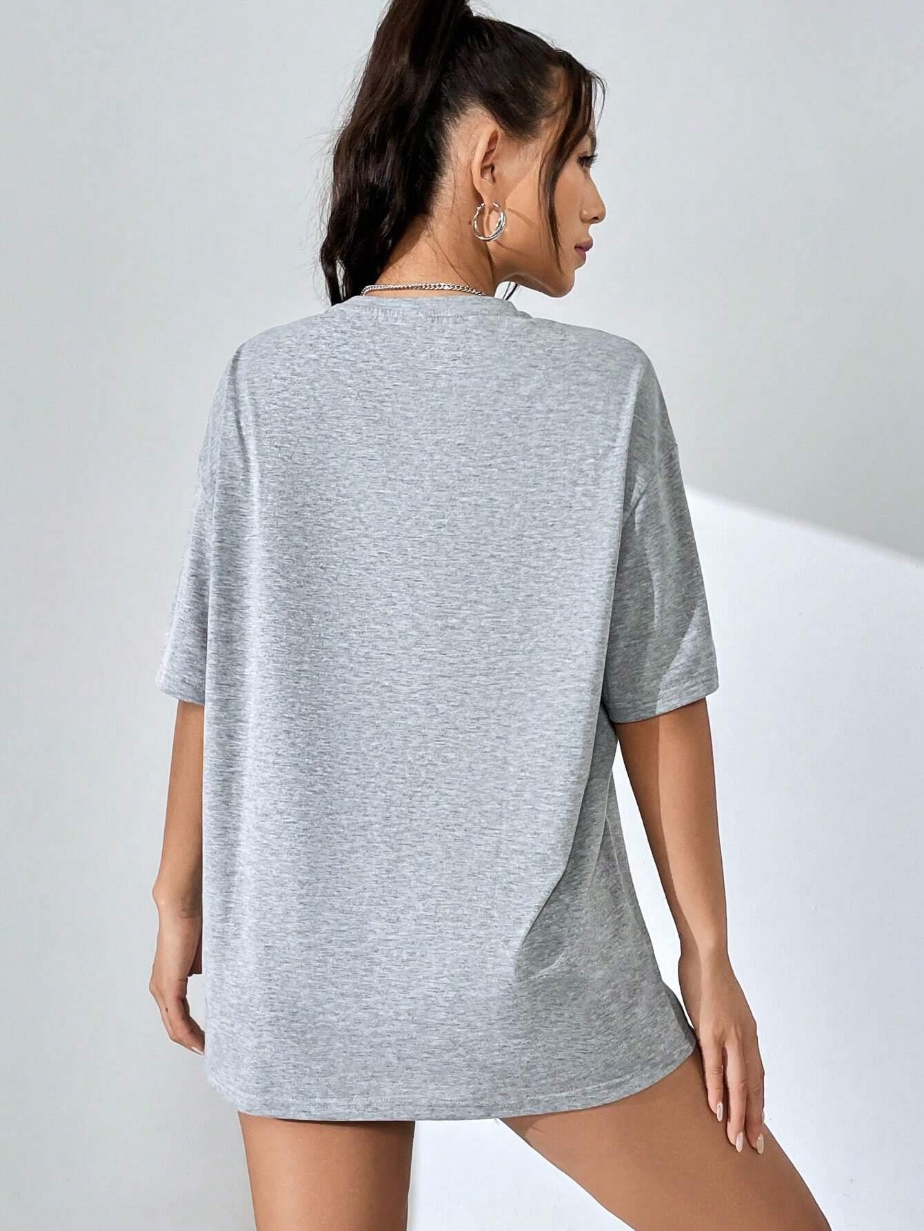 Malibu Beach Letter Print Prin - Streetwear Brand Tees recension och pris