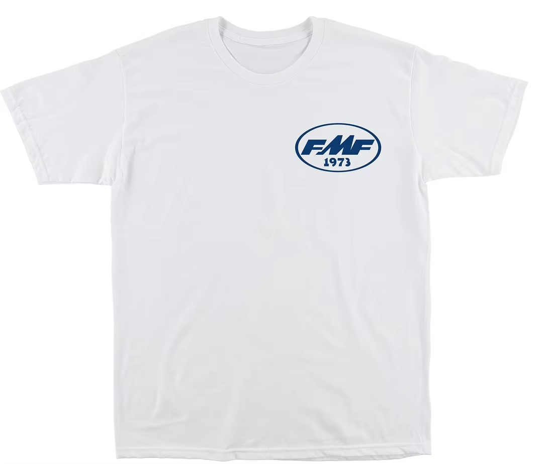 White LEAN IN FMF Racing Off R - Streetwear Brand Tees recension och pris