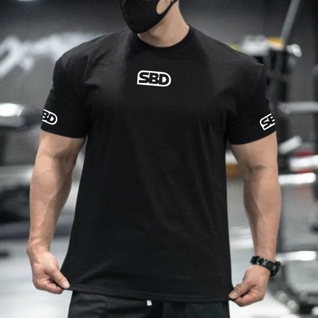 SBD Powerlifting Training Blac - Streetwear Brand Red Logo recension och pris